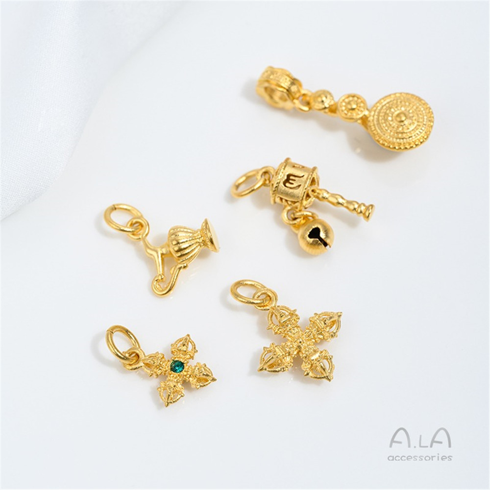 Jewelry Making Vietnam - Colgantes de Oro de Arena de