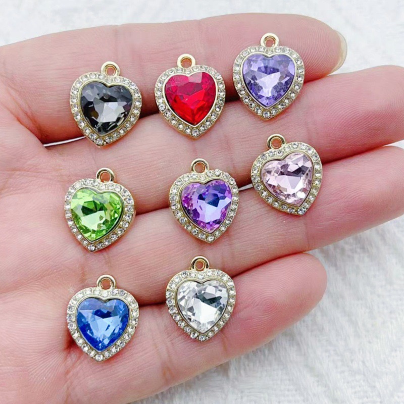 Jewelry Making Party - 10 piezas de colgantes con incrustaciones