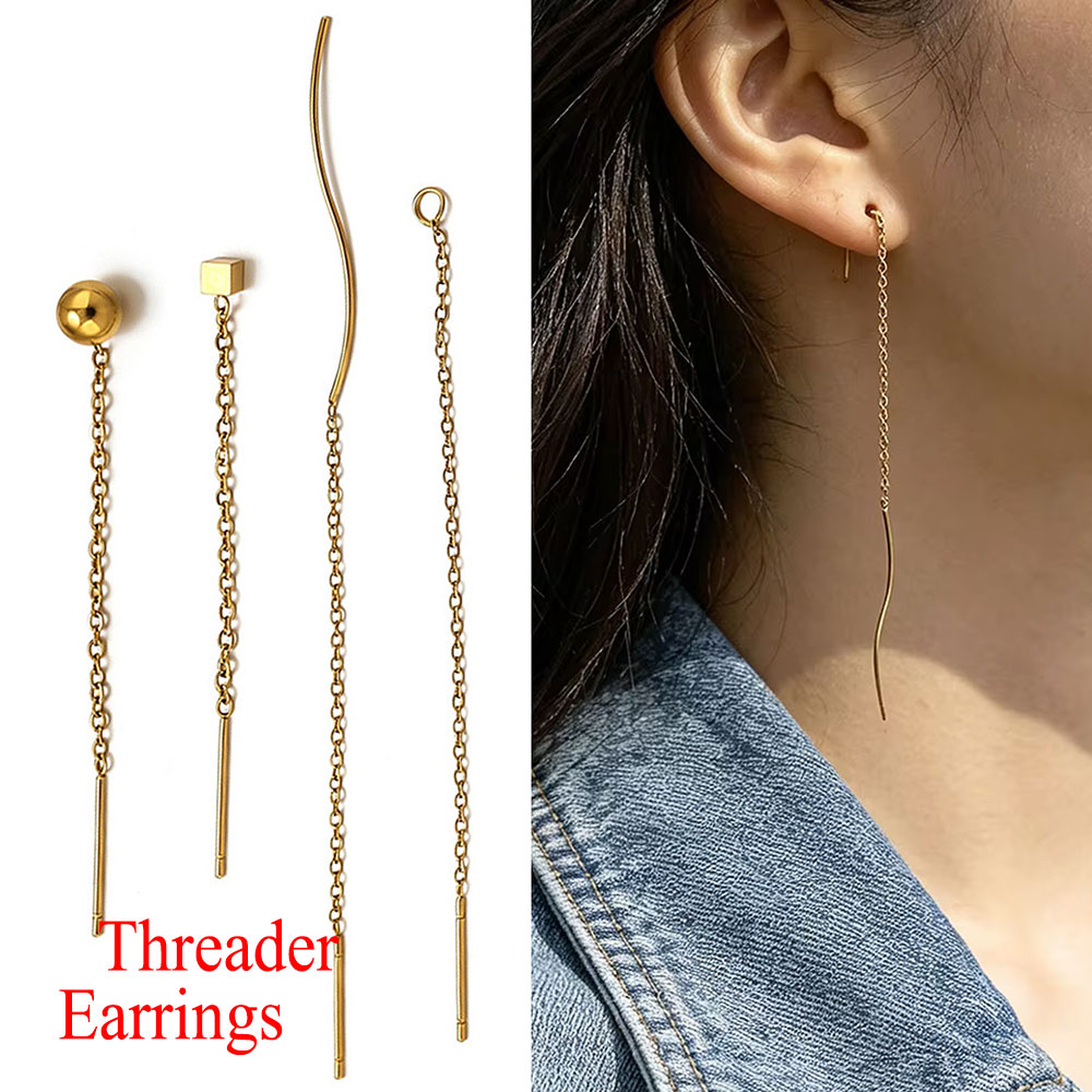 Jewelry Making Yarn - 10 Piezas de Aretes Largos de