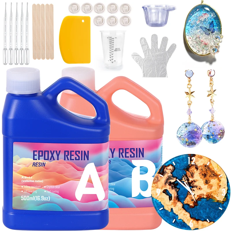 Jewelry Making Uv Resin Kit - Kit de Resina Epoxi Fácil de