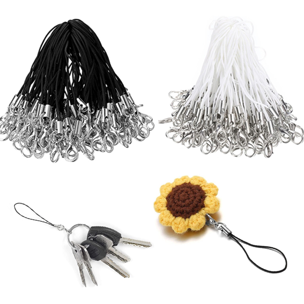 Jewelry Making Kit For Beginners - 50/100 Uds. Correa blanca y negra,