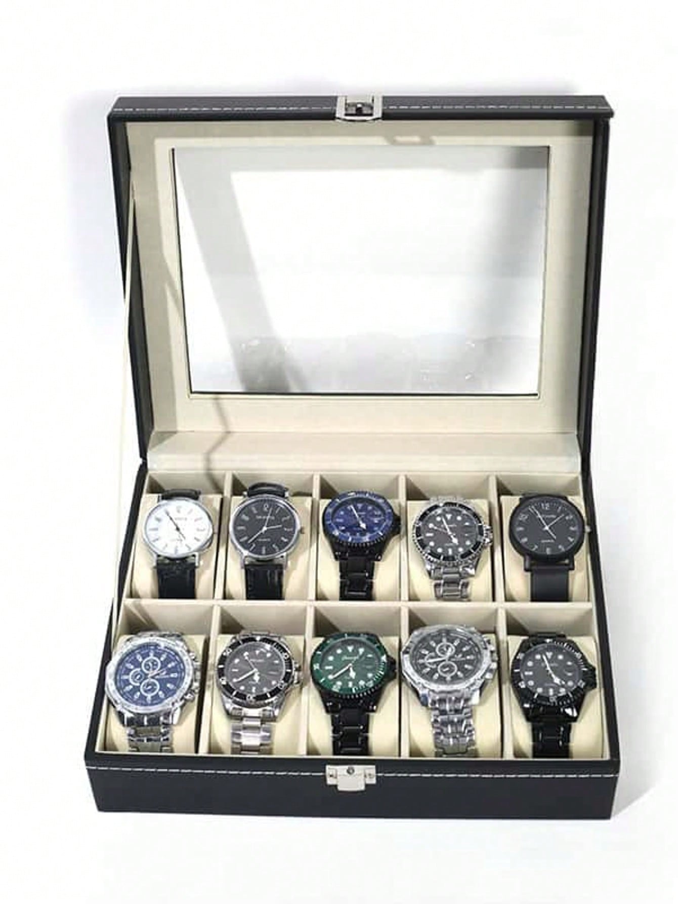 Jewelry Making Organizer Box - Caja de Relojes de Cuero con
