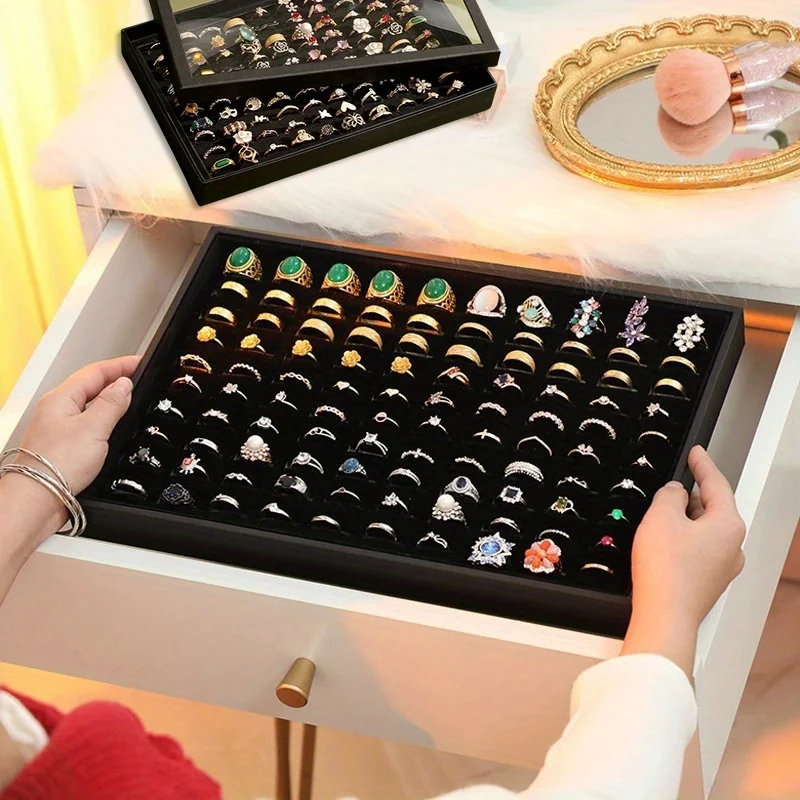 Jewelry Making Organizer - 1 Juego de soporte para anillos,