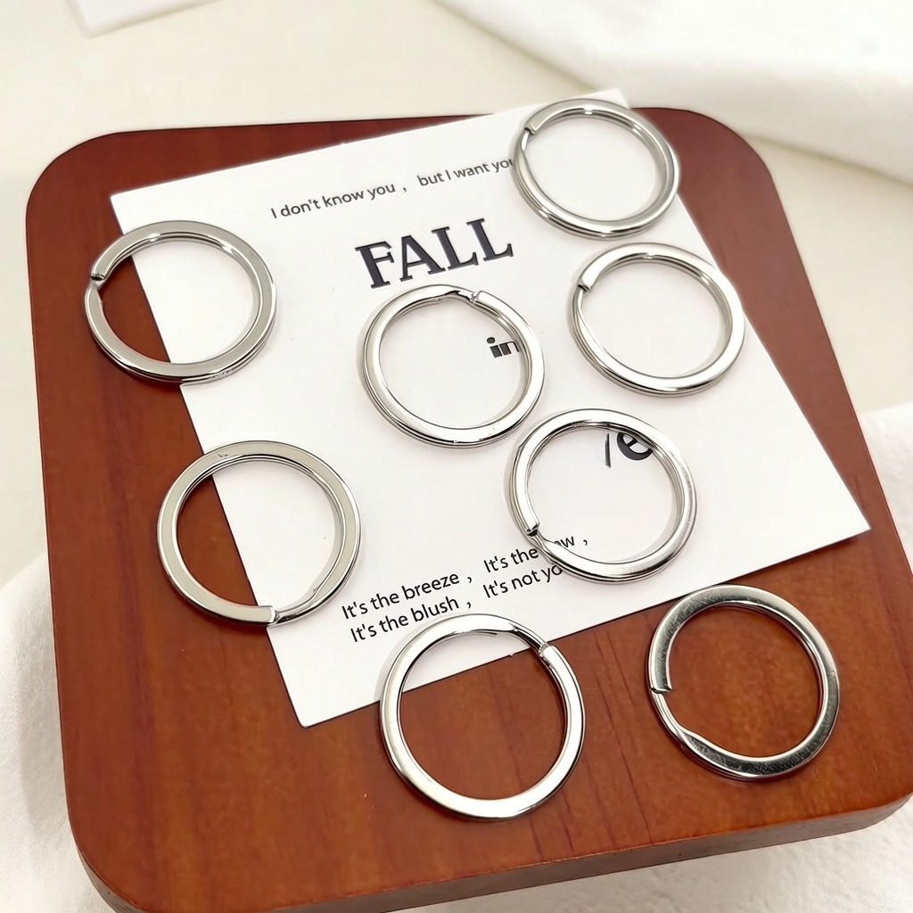 Jewelry Making Kit For Beginners - 10/20/100 piezas Anillos de llavero metálicos