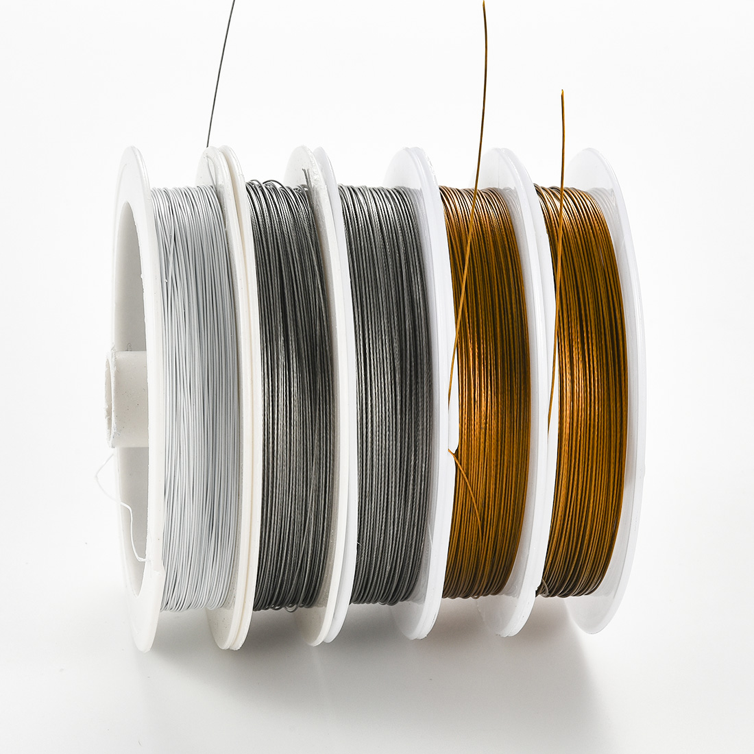 Jewelry Making Yarn - 30 M/rollo de alambre de cuentas