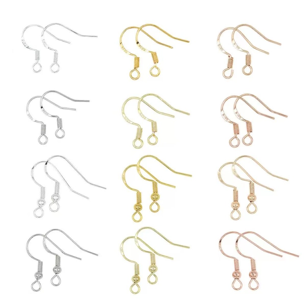 Jewelry Making Wire - Ganchos para Pendientes Chapados en Oro,