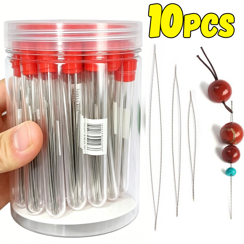 Jewelry Making Tutorials - 1-10 unidades Agujas para abalorios de