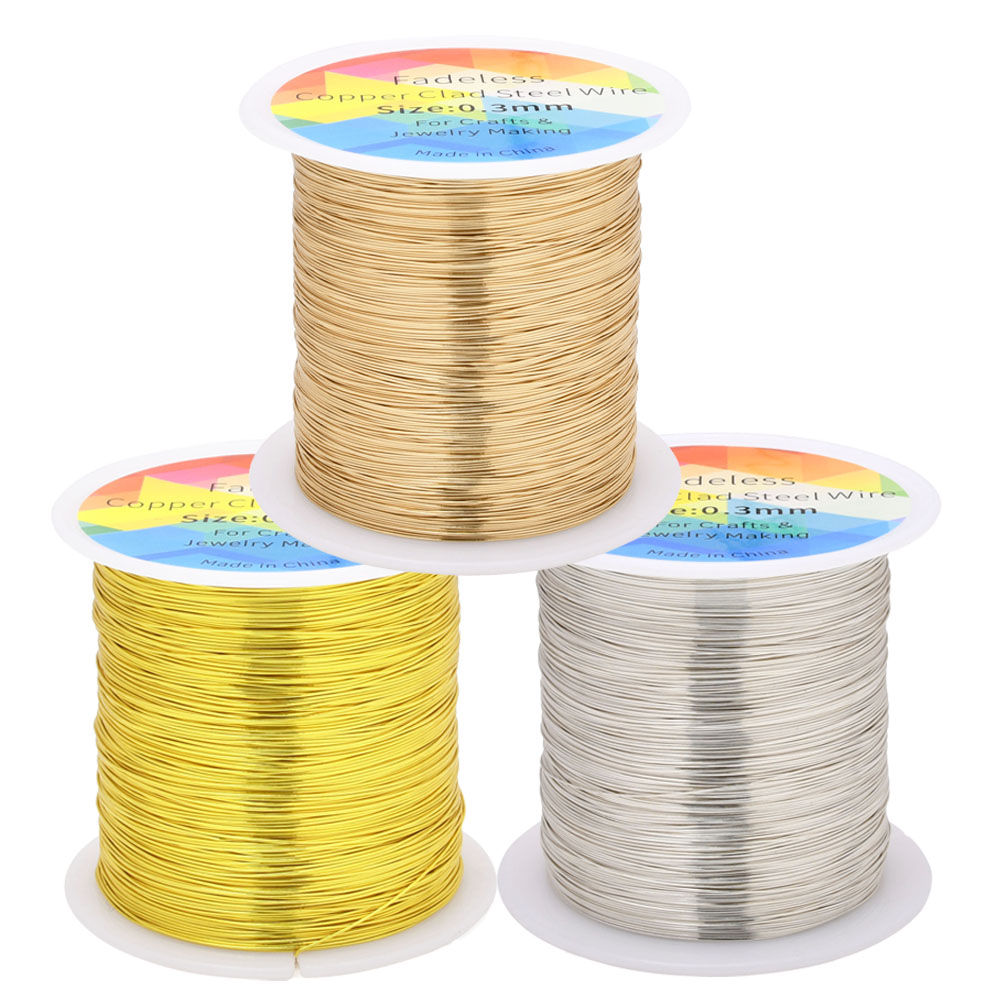 Jewelry Making Wire - Alambre de acero revestido de cobre