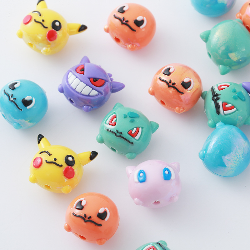 12 piezas Pokémon: Cuentas de  - Jewelry Making With Resin reseña y precio