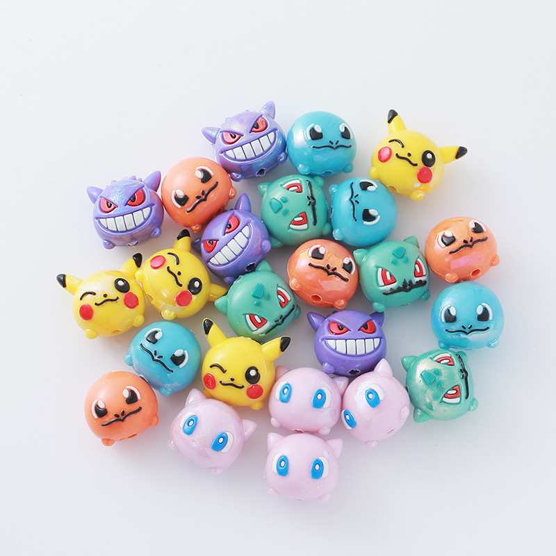 12 piezas Pokémon: Cuentas de  - Jewelry Making With Resin reseña y precio
