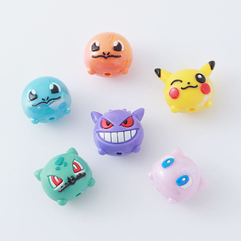 12 piezas Pokémon: Cuentas de  - Jewelry Making With Resin reseña y precio