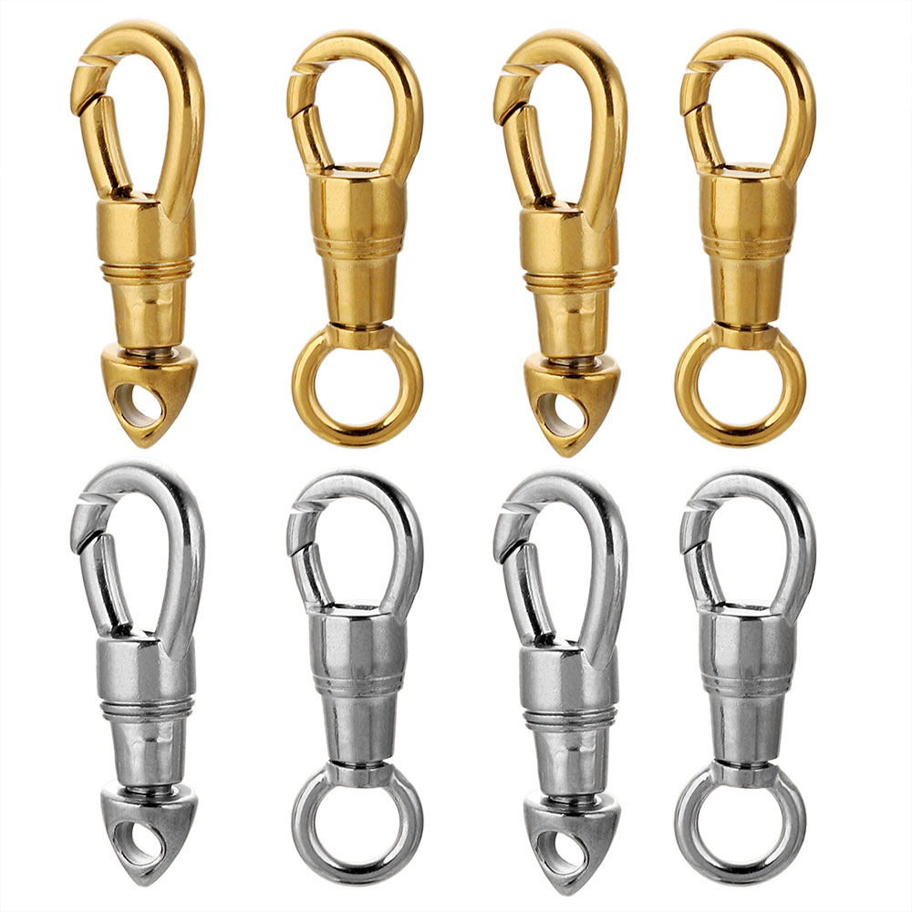 2 unids/lote bolsa de acero in - Toggle Clasp Gold reseña y precio