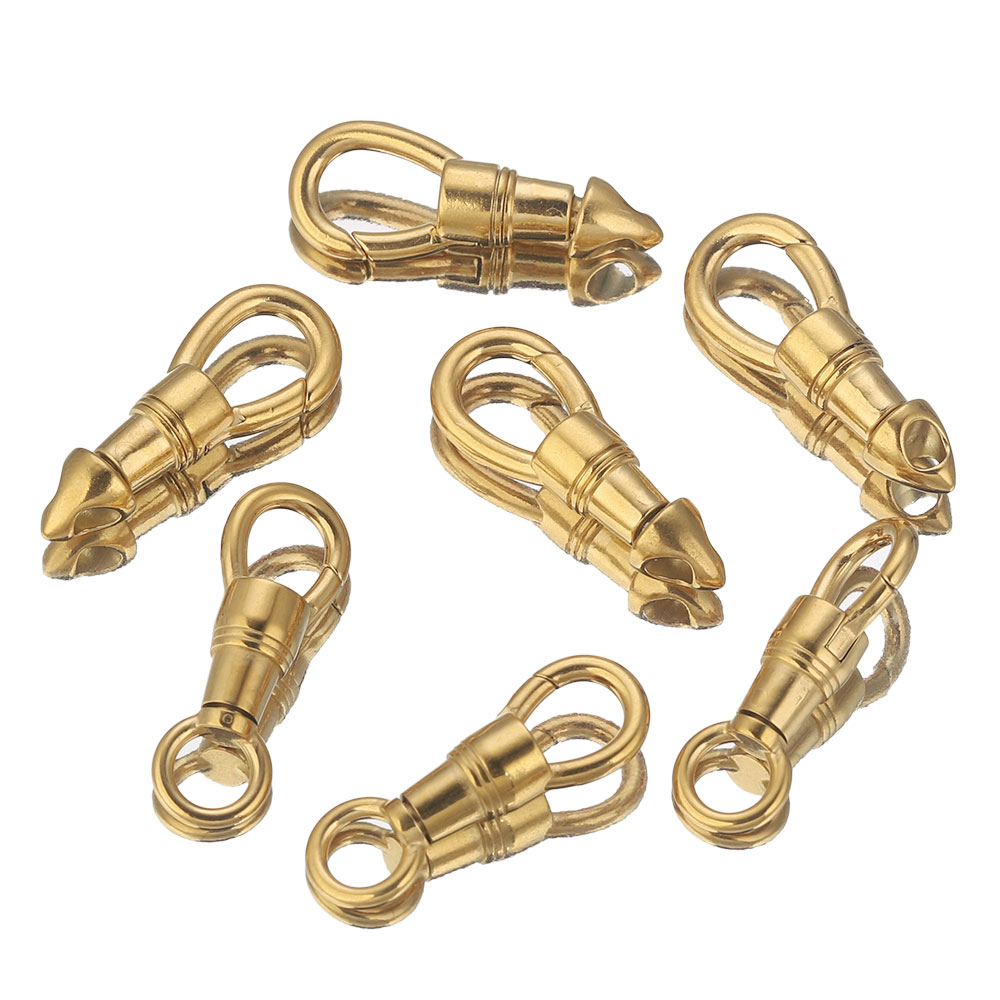 2 unids/lote bolsa de acero in - Toggle Clasp Gold reseña y precio