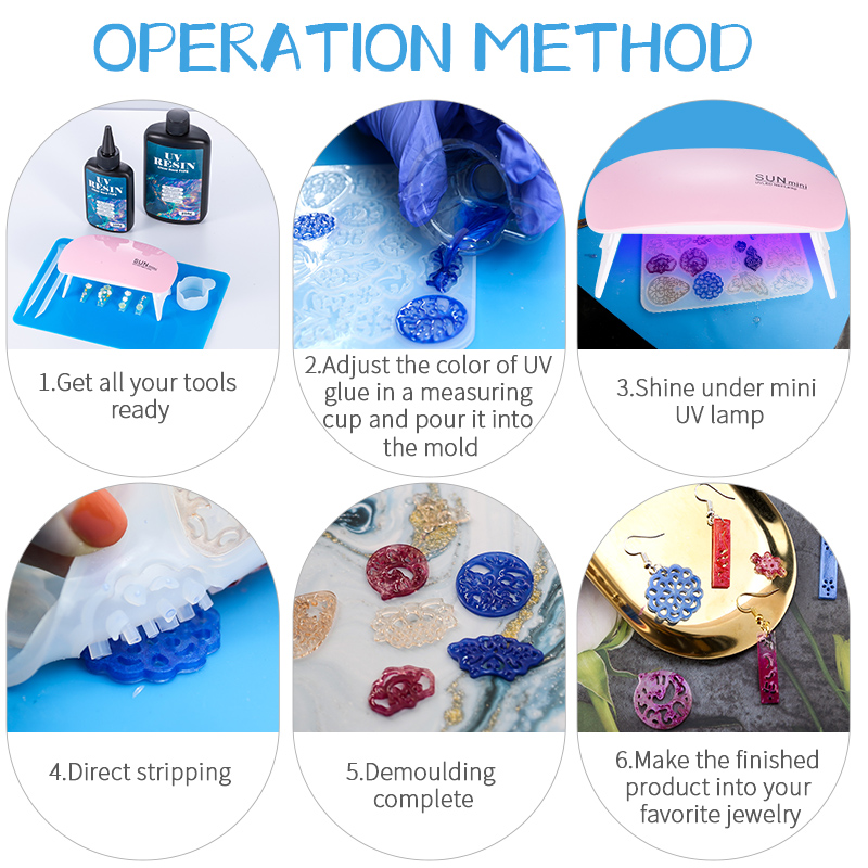 Resina UV de 100/200/300g, Tip - Jewelry Making Uv Resin Kit reseña y precio