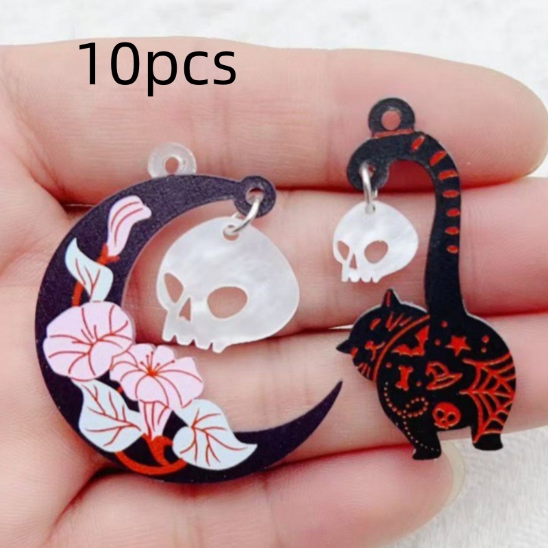 10 piezas de joyería acrílica  - Jewelry Making Factory reseña y precio