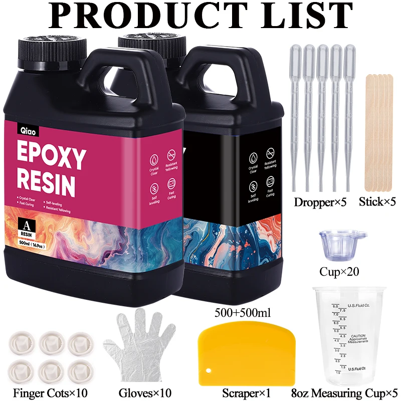Kit de Resina Epoxi Transparen - Crystal Bead Mix reseña y precio