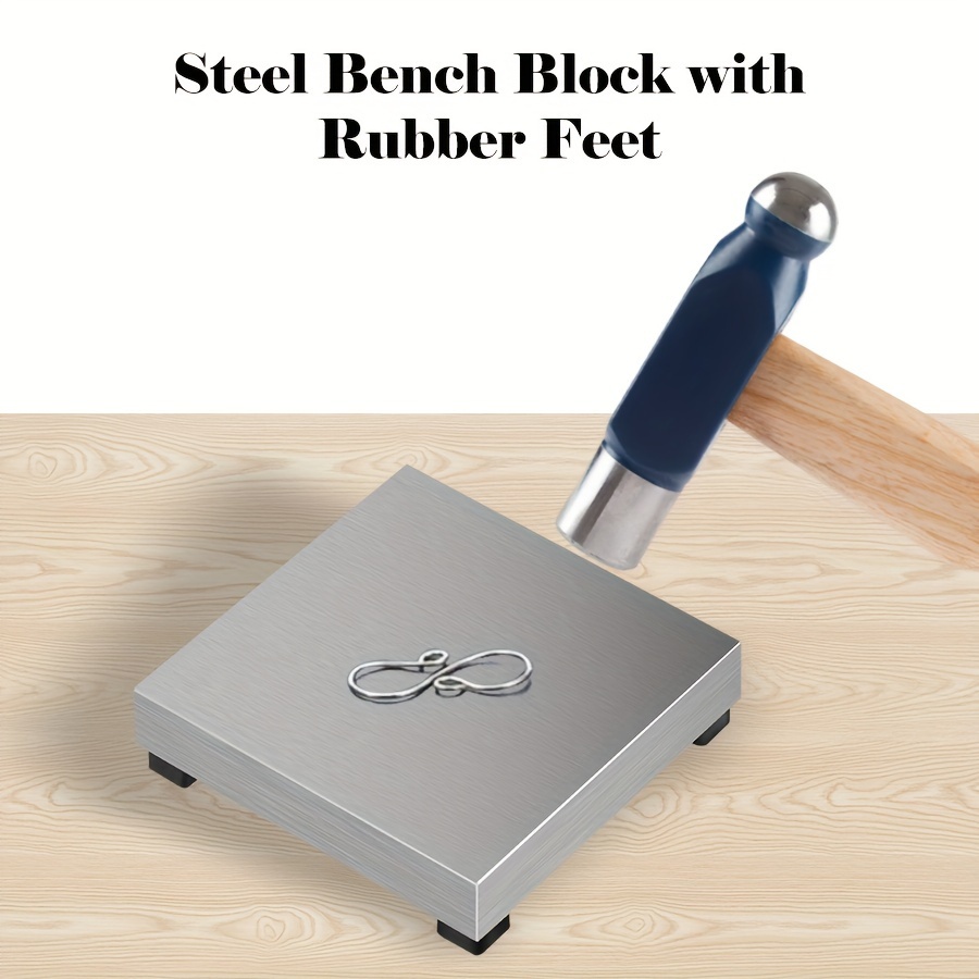 Yunque de Acero Cuadrado con B - Jewelry Making Anvil reseña y precio