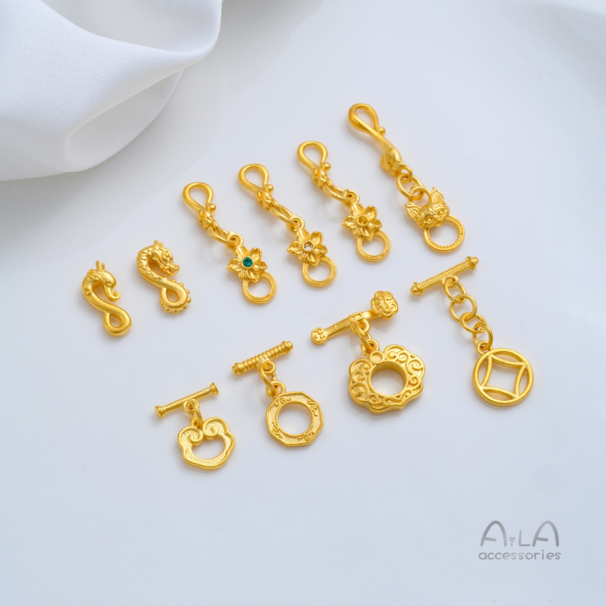 Cierre de palanca OT de latón  - Toggle Clasp Gold reseña y precio