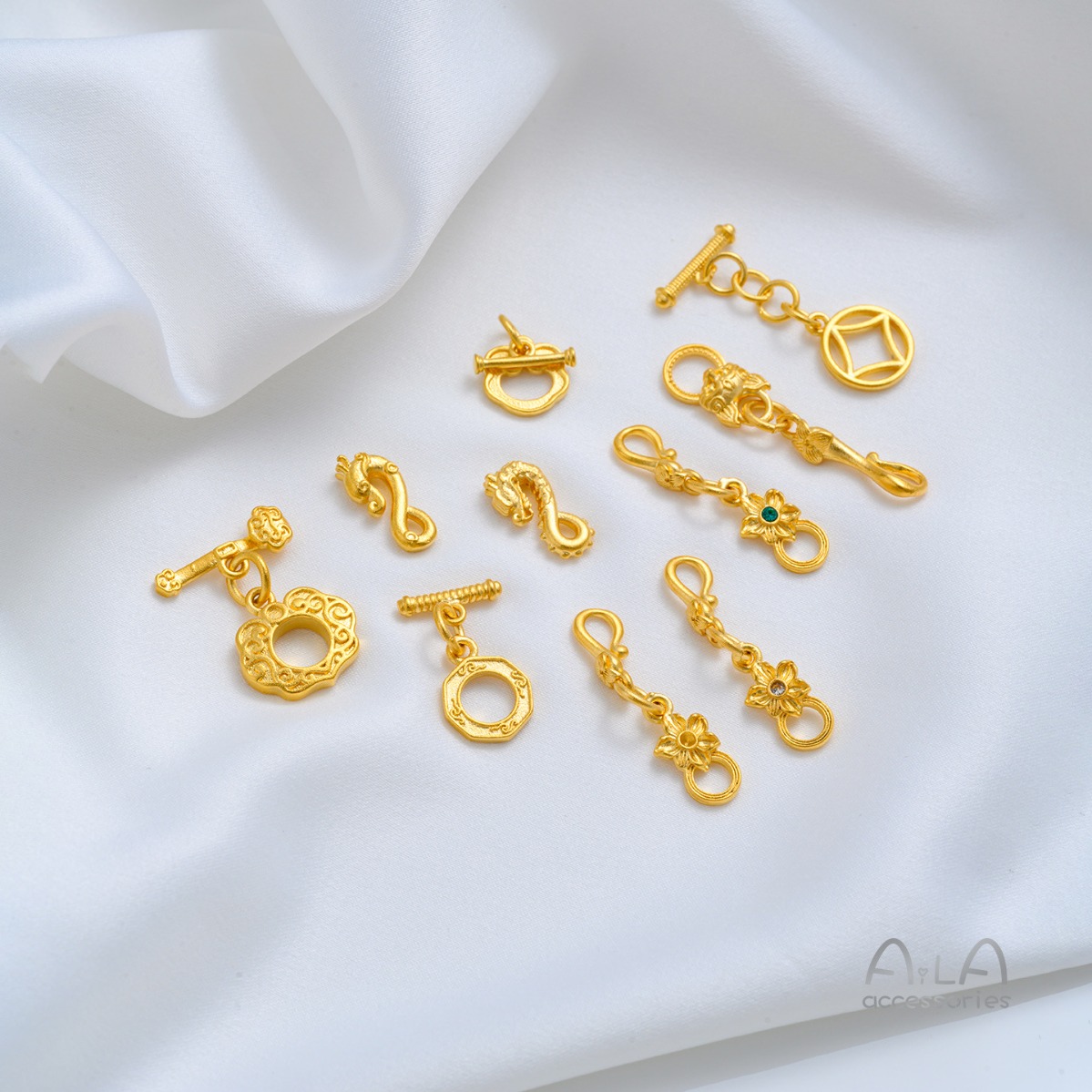 Cierre de palanca OT de latón  - Toggle Clasp Gold reseña y precio