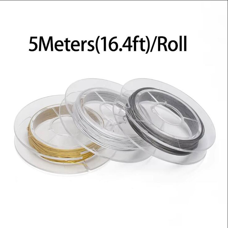 5M/rollo de alambre de 7 hebra - Jewelry Making Wire reseña y precio