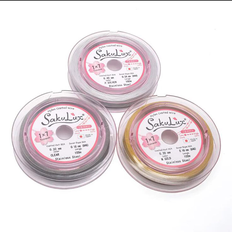 5M/rollo de alambre de 7 hebra - Jewelry Making Wire reseña y precio
