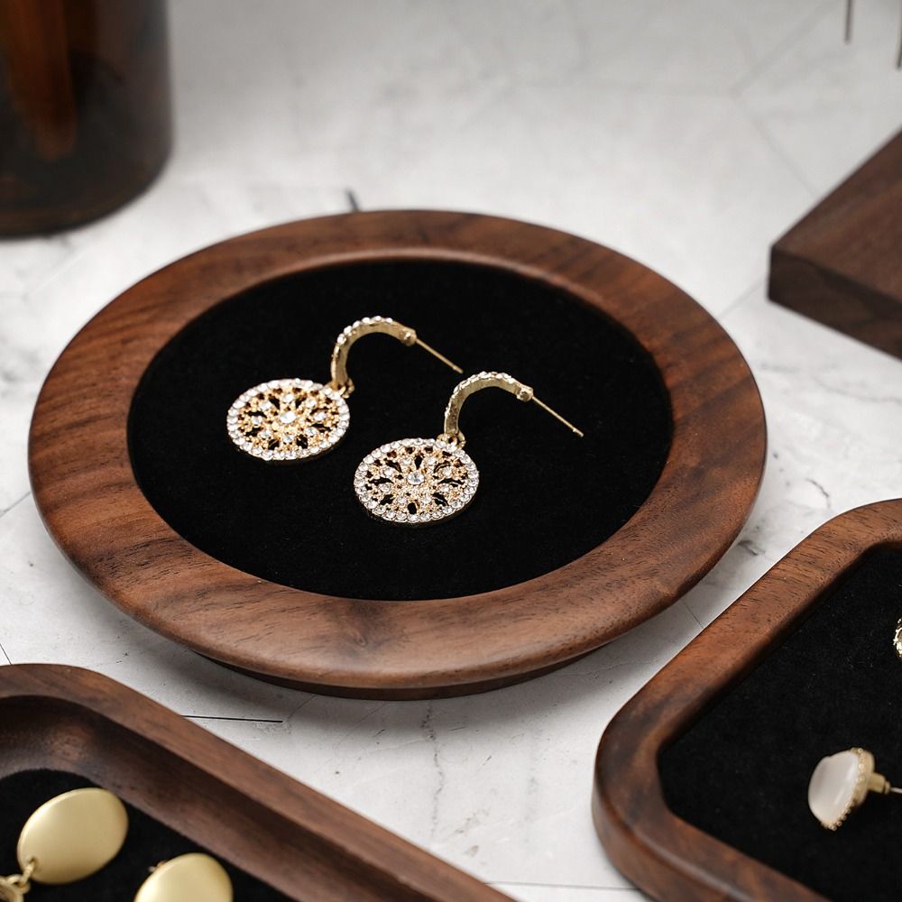 Bandeja de anillos de madera d - Jewelry Making Organizer reseña y precio