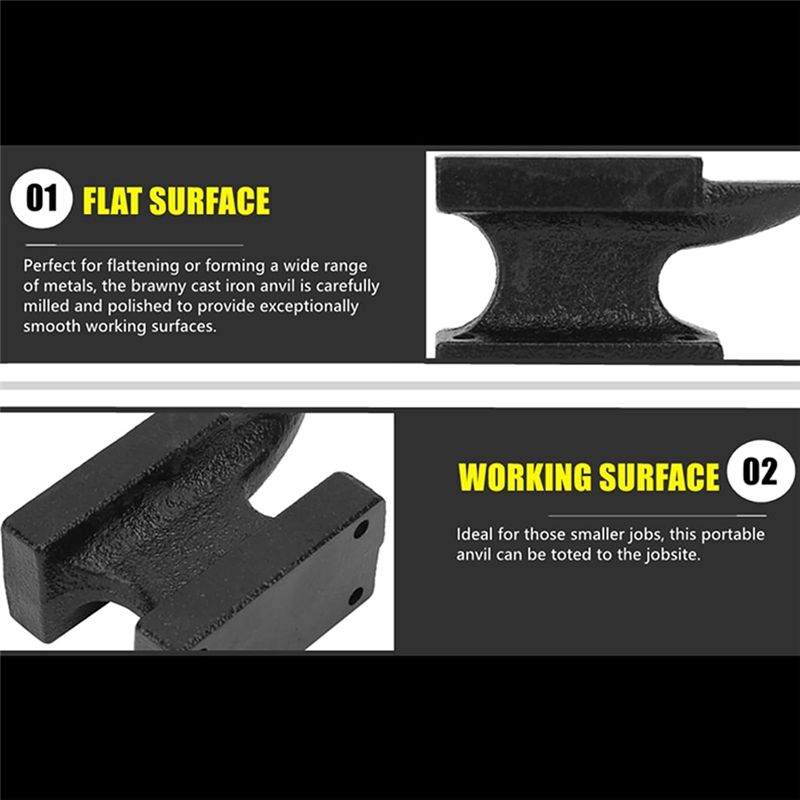 J1UL1N Yunque de hierro fundid - Jewelry Making Anvil reseña y precio