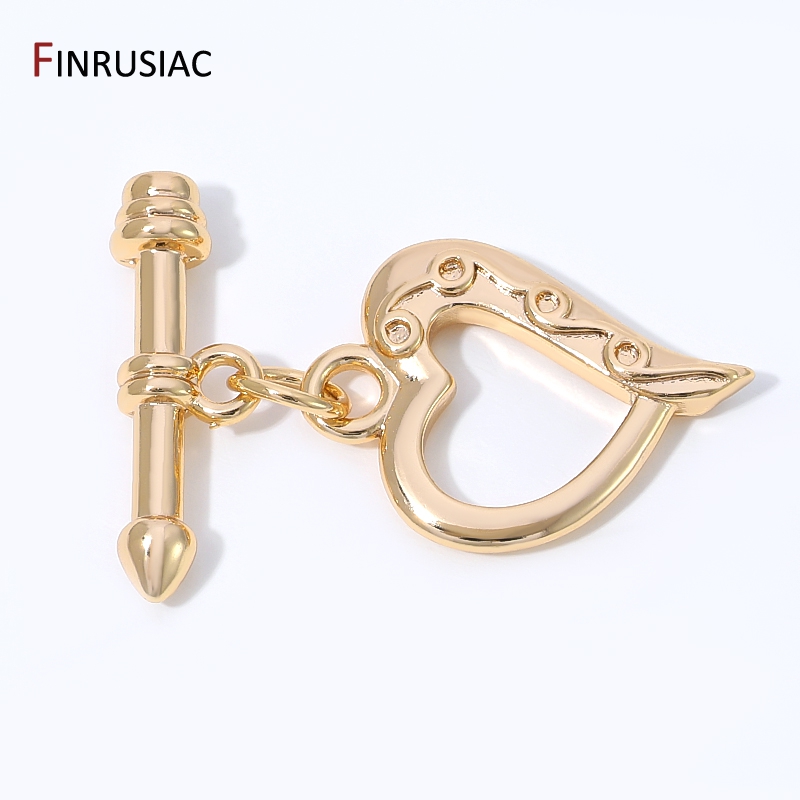 Cierres de palanca en forma de - Toggle Clasp Gold reseña y precio