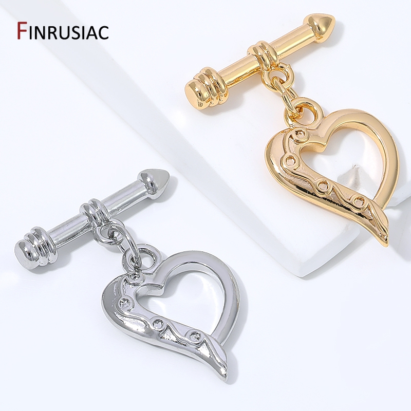 Cierres de palanca en forma de - Toggle Clasp Gold reseña y precio