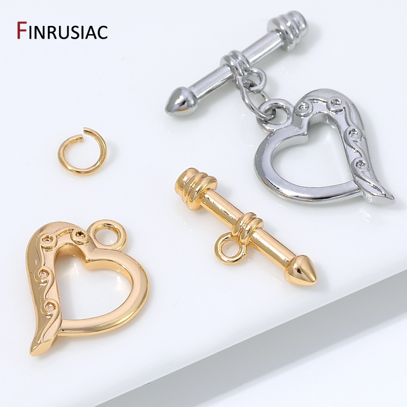 Cierres de palanca en forma de - Toggle Clasp Gold reseña y precio