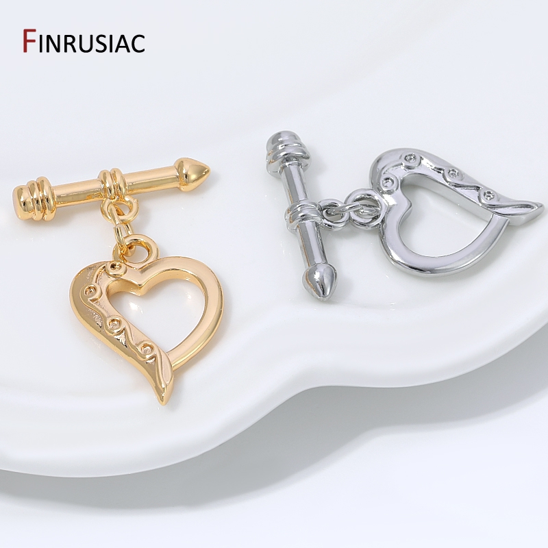 Cierres de palanca en forma de - Toggle Clasp Gold reseña y precio