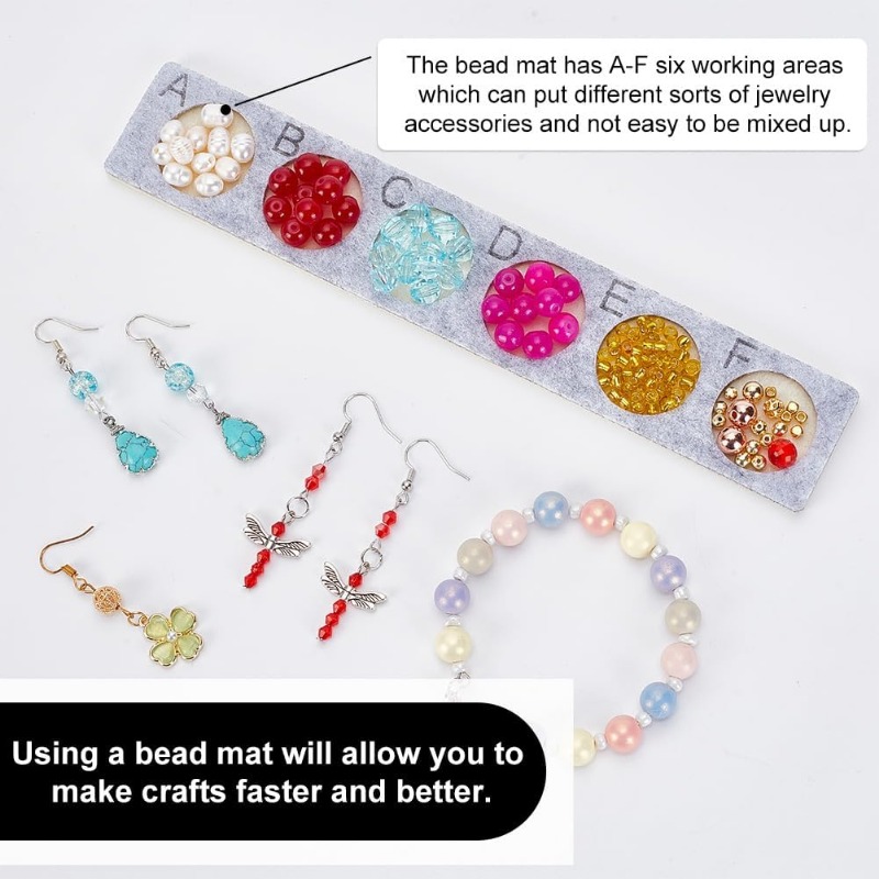 Bandejas de diseño de cuentas  - Jewelry Making Organizer reseña y precio