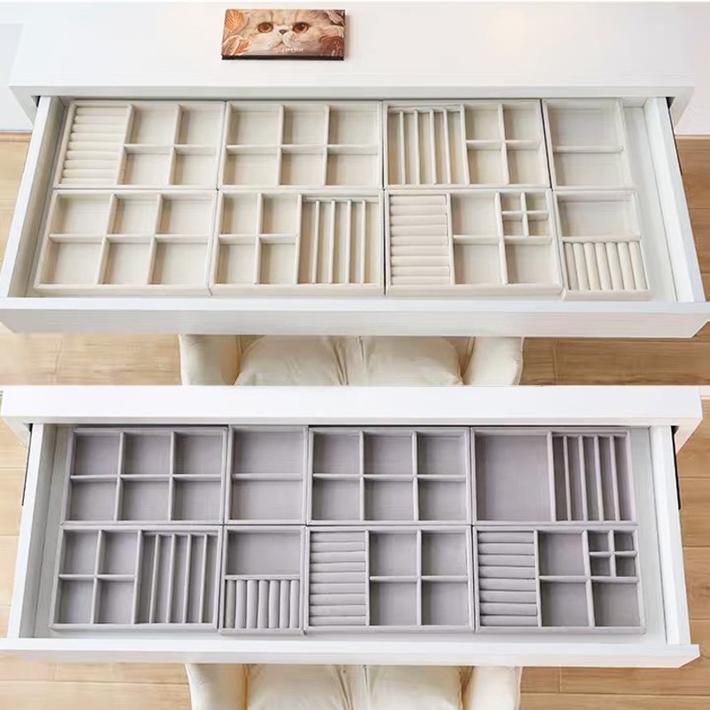 Bandeja de joyería de terciope - Jewelry Making Organizer reseña y precio