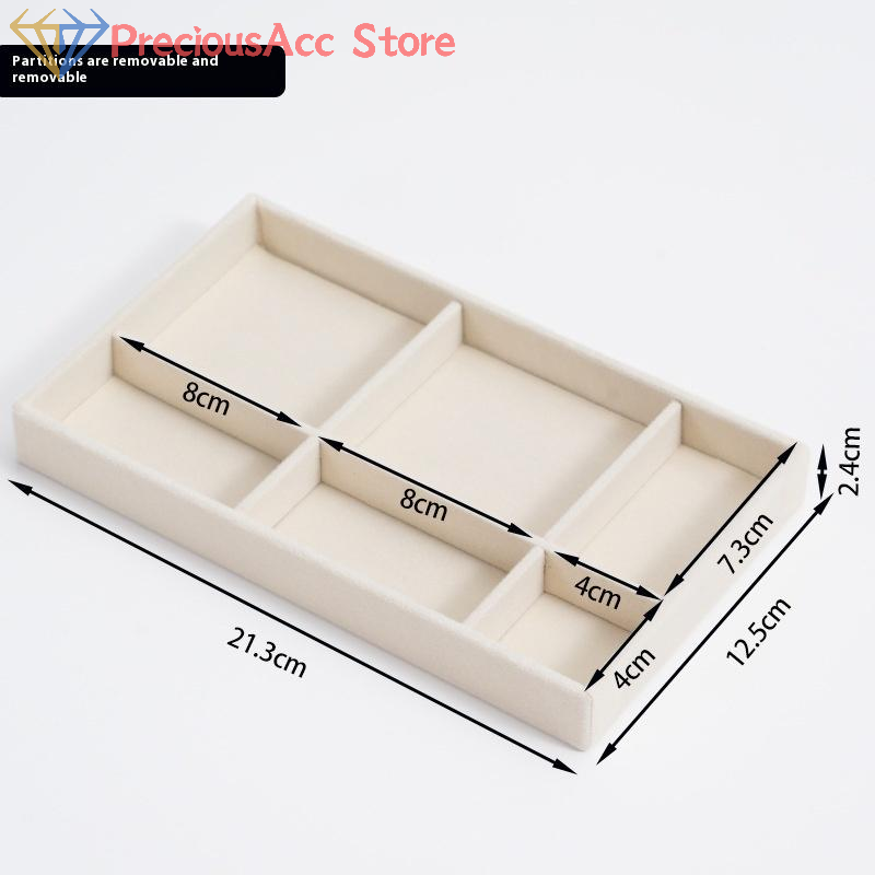 Bandeja de joyería de terciope - Jewelry Making Organizer reseña y precio