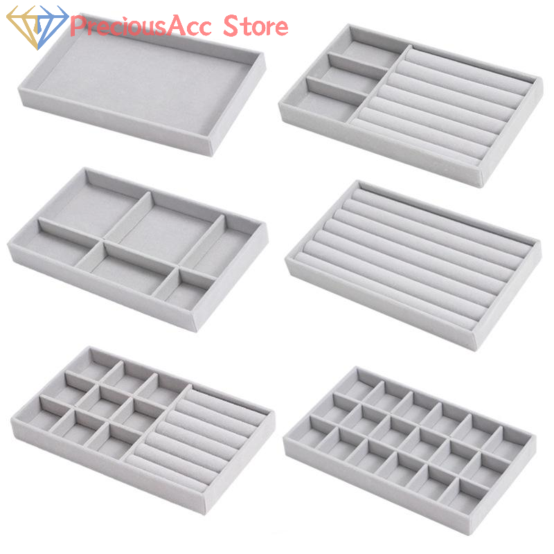 Bandeja de joyería de terciope - Jewelry Making Organizer reseña y precio