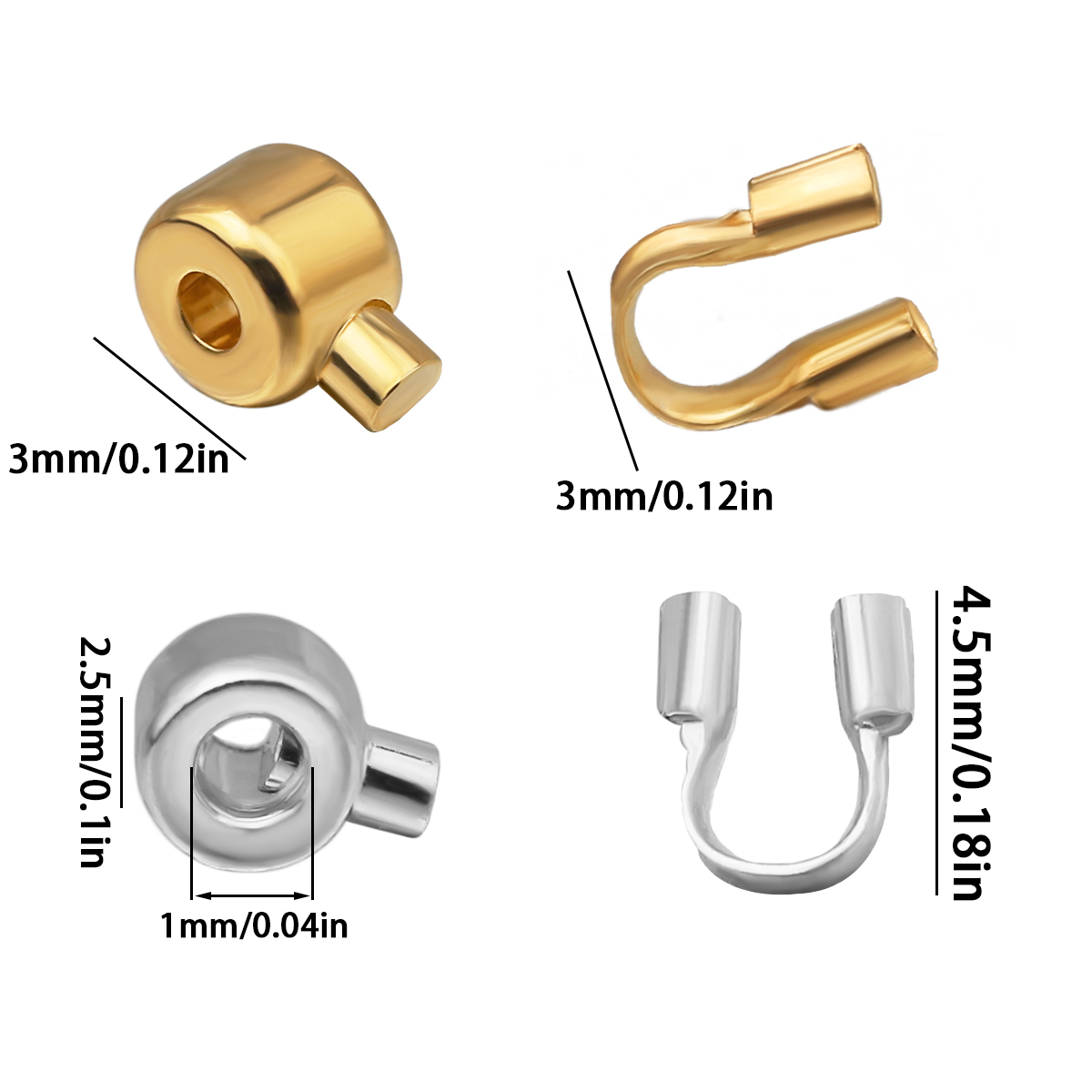 20 piezas de protectores de al - Jewelry Making Yarn reseña y precio