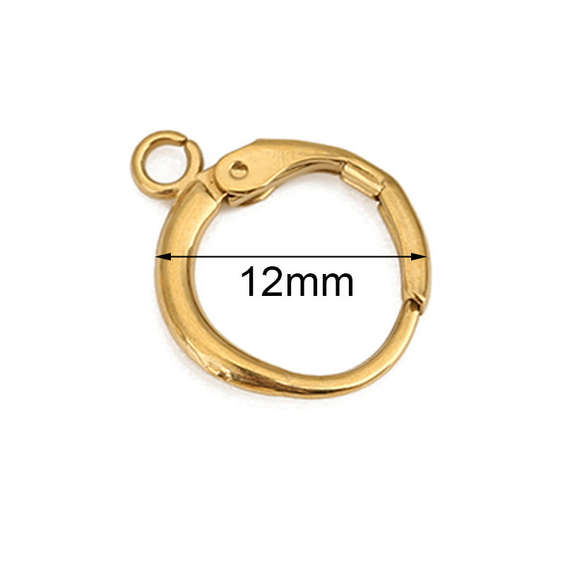 10 Uds. De ganchos para pendie - Jewelry Making Factory reseña y precio