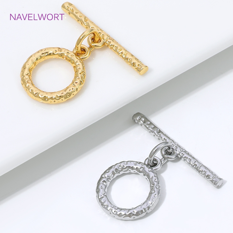 Cierres de latón para la fabri - Toggle Clasp Gold reseña y precio