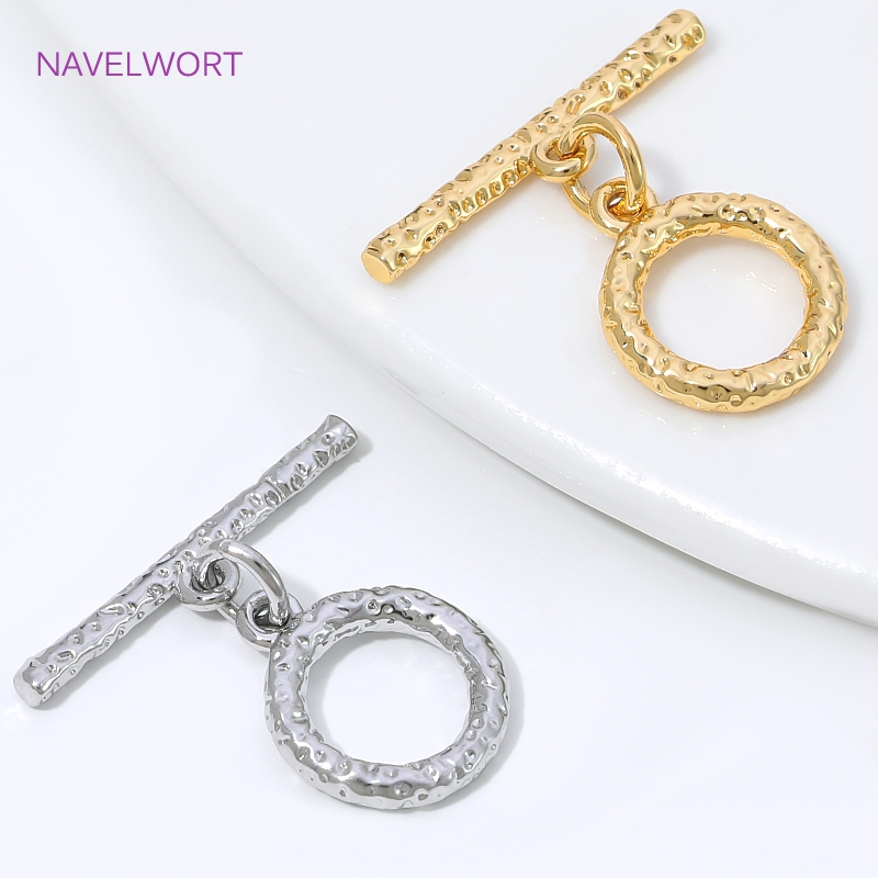 Cierres de latón para la fabri - Toggle Clasp Gold reseña y precio