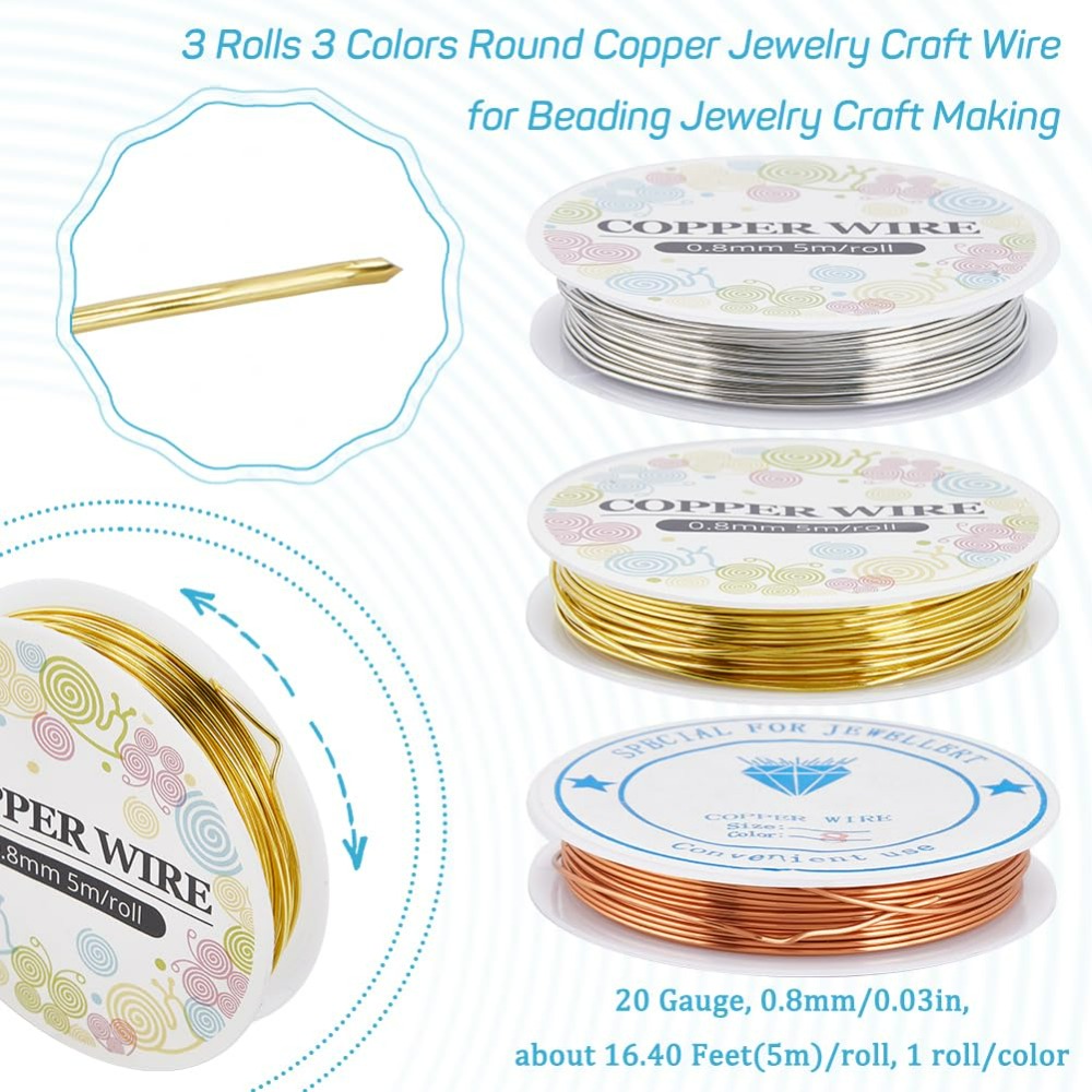Alambre de cobre para joyería  - Jewelry Making Tutorials reseña y precio