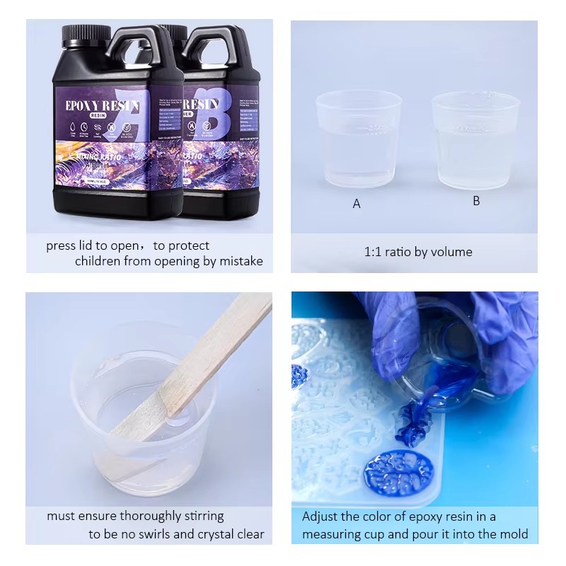 Kit de resina Epoxy 1:1 Easy M - Jewelry Making Uv Resin Kit reseña y precio