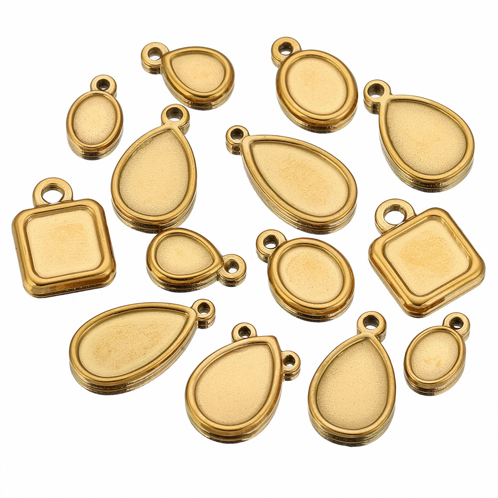 5 piezas de acero inoxidable,  - Jewelry Making With Resin reseña y precio