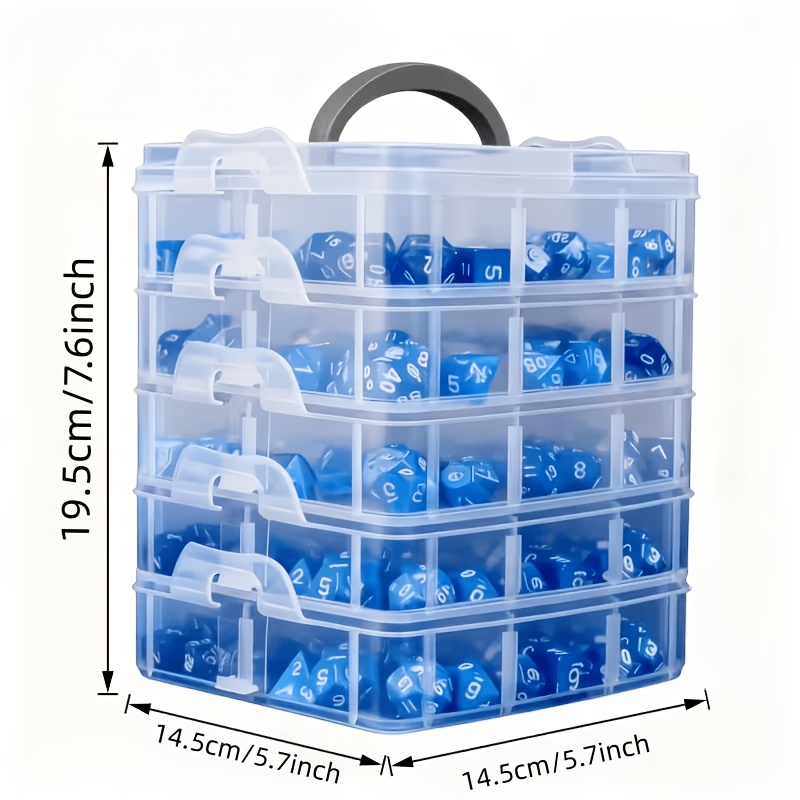 Caja de almacenamiento transpa - Jewelry Making Store reseña y precio