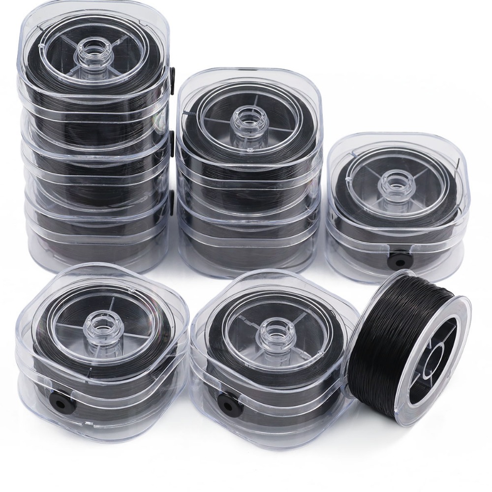 Cordón Elástico Negro de 0.5-1 - Jewelry Making Yarn reseña y precio