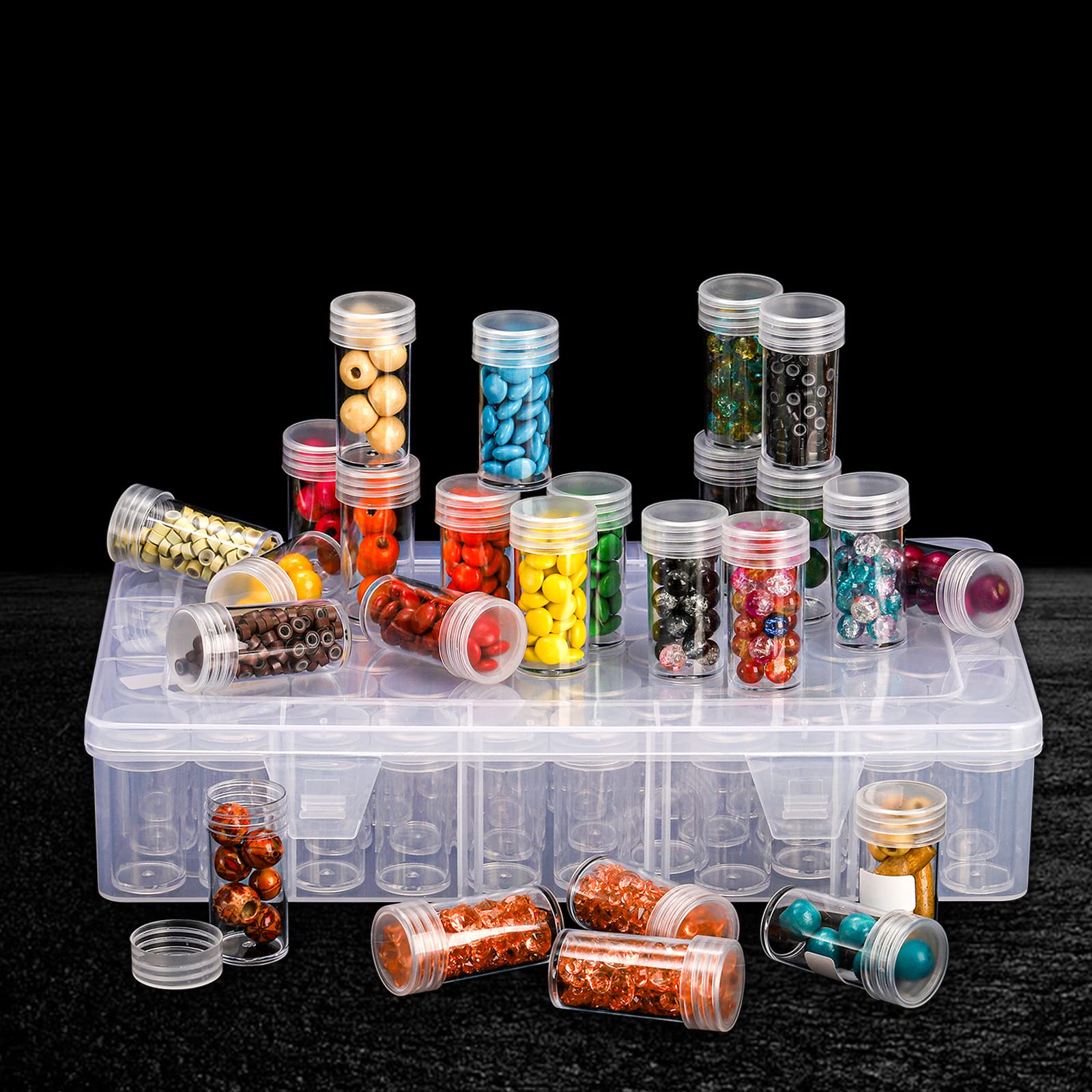 Caja de Almacenamiento de Plás - Jewelry Making Organizer Box reseña y precio