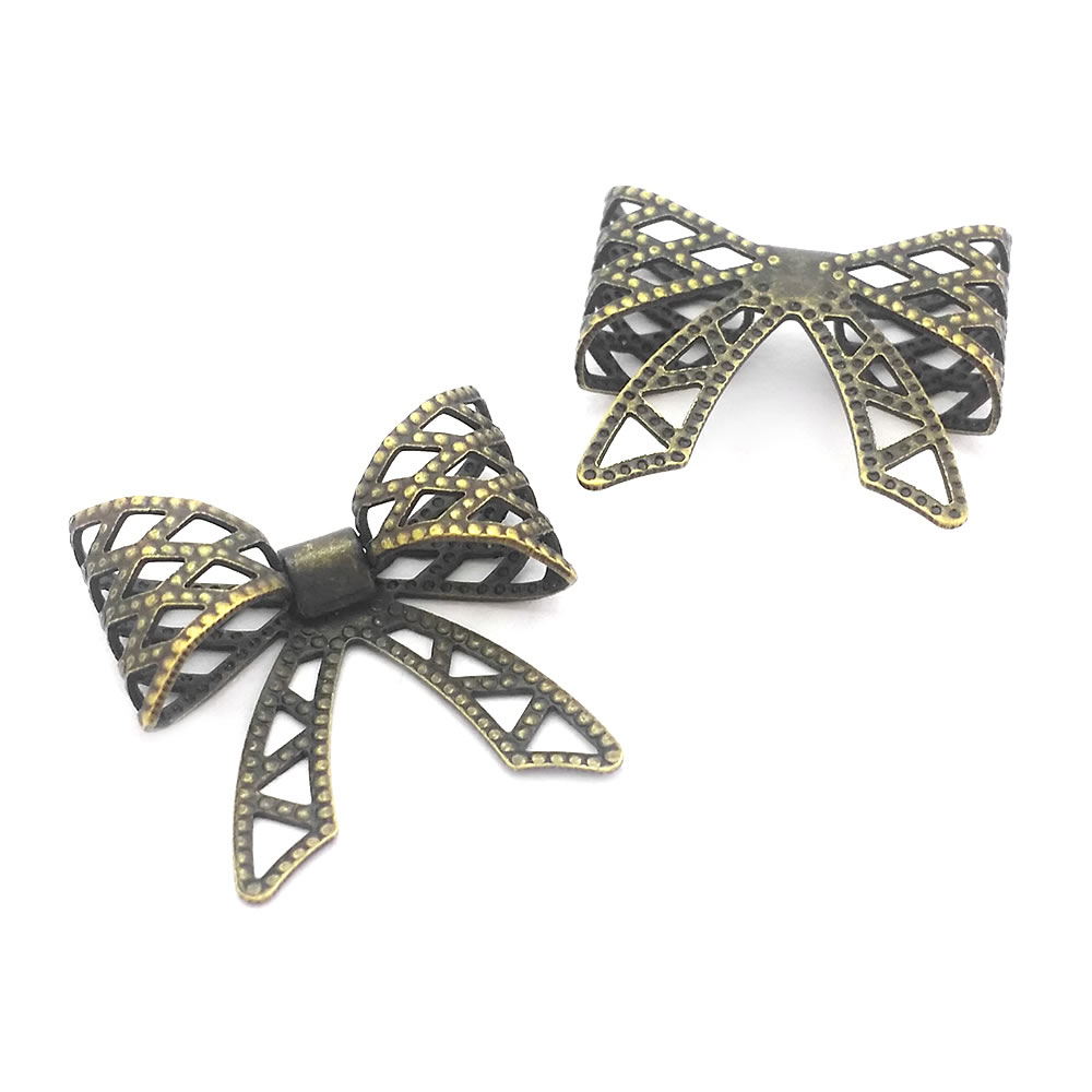 Colgantes de lazo de latón col - Jewelry Making Store reseña y precio
