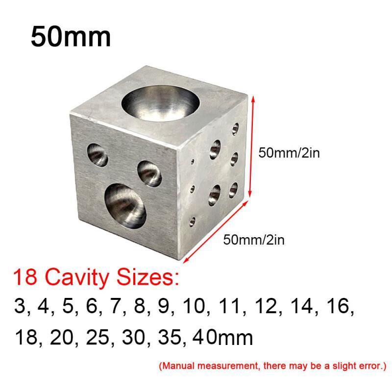 Bloque Dapping cuadrado con ca - Jewelry Making Anvil reseña y precio