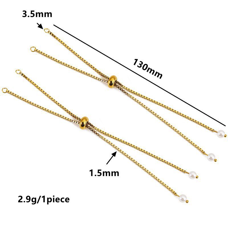 3 piezas de cadena de acero in - Jewelry Making Organizer Box reseña y precio