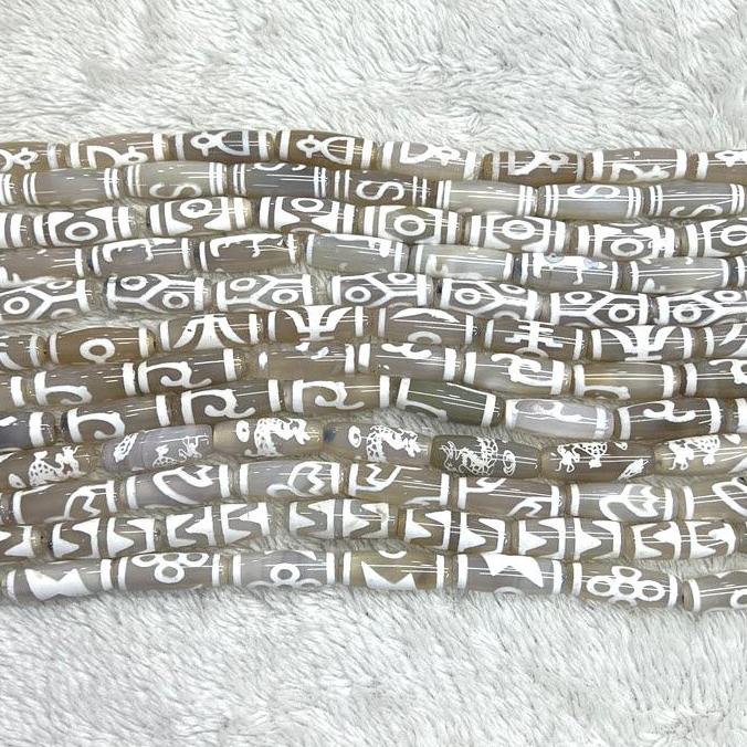 30mm blanco Tibentan 12 patron - Jewelry Making Store reseña y precio