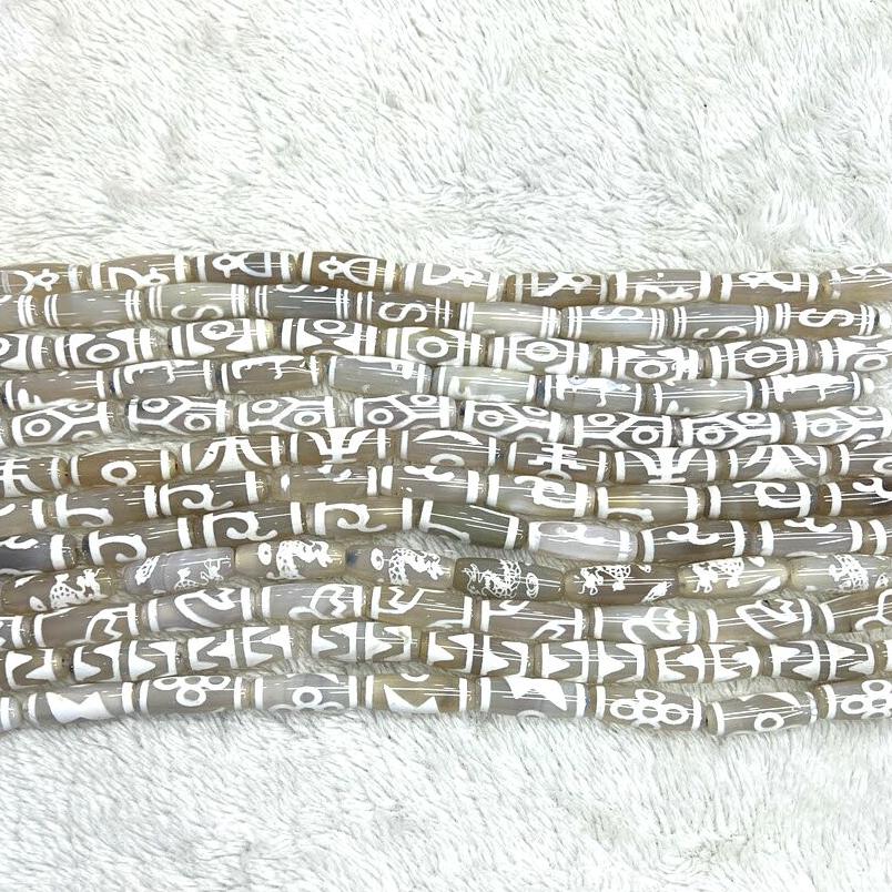 30mm blanco Tibentan 12 patron - Jewelry Making Store reseña y precio